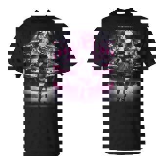 アニメ・漫画風 カワイイdj ワイフガール 日本文化 Tシャツ - Kawaiitshirt