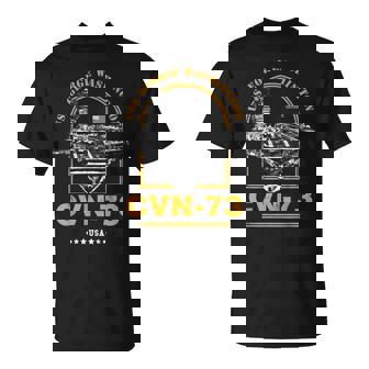 アメリカ海軍航空母艦 Cvn-73 ジョージ・ワシントン Uss George Washington Tシャツ - Kawaiitshirt