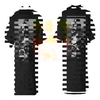 アライグマとモナリザ Tシャツ - Kawaiitshirt