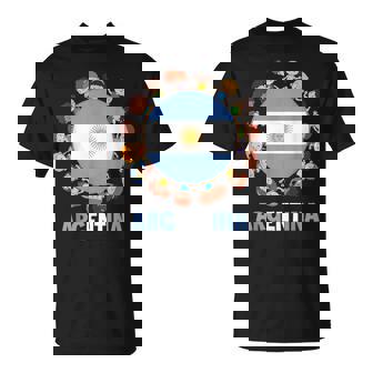 アルゼンチン国旗 ヒスパニック文化遺産月間 アルゼンチン キッズ Tシャツ - Kawaiitshirt