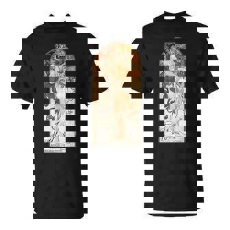 アルフォンス・マリア・ミュシャの「四季」-秋 Tシャツ - Kawaiitshirt