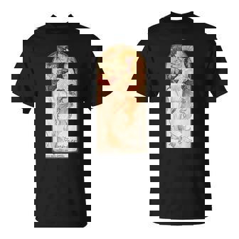 アルフォンス・マリア・ミュシャの季節 夏 Tシャツ - Kawaiitshirt