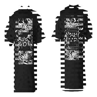 アロハ メイド トロピカル ヤシの木 ハワイ Tシャツ - Kawaiitshirt