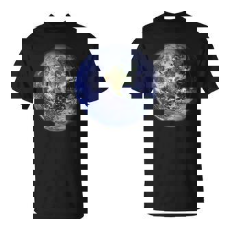 アースプラネット 地球 北米 平球 宇宙雲 Tシャツ - Kawaiitshirt