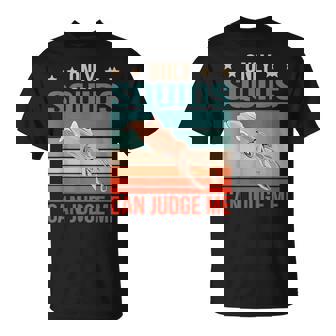 イカは私を判断できる 烏賊 イカ Tシャツ - Kawaiitshirt