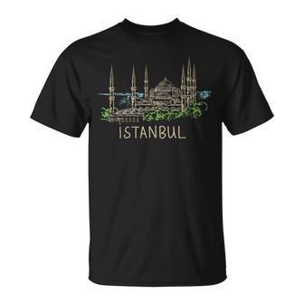 イスタンブールトルコ Tシャツ - Kawaiitshirt