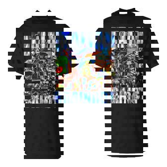 イタリア ブレイン ブートレッグ レトロ ミーム シャーク トラレロ トラララ Tシャツ - Kawaiitshirt