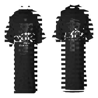 イタリアンカフェ Il Caffè Èita Coffee Is Life バリスタラテ 2 Tシャツ - Kawaiitshirt