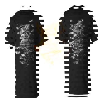 イノシシ 動物 モチーフ イラスト イノシシ Tシャツ - Kawaiitshirt