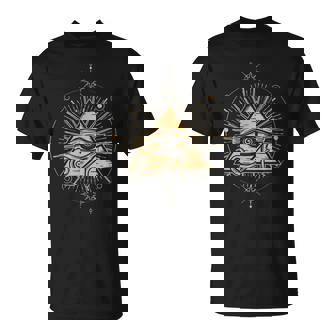 イルミナティ シンボル フリーメイソン トライアングル 陰謀 惑星 Tシャツ - Kawaiitshirt