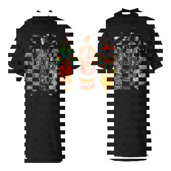 インディアン族 ネイティブアメリカン フェザーヘッドドレス インディアンチーフ Tシャツ - Kawaiitshirt