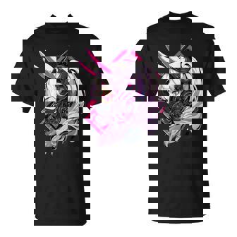 イースターバニーイヤー サイバーパンク エステティックテックウェア Tシャツ - Kawaiitshirt