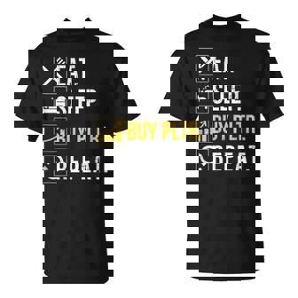 イートスリープインベストベスト Pltr購入パランティア投資。 Tシャツ - Kawaiitshirt