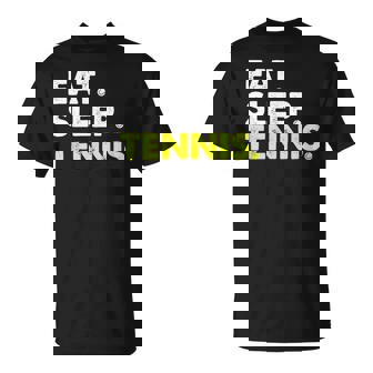 イート・スリープ・テニス Tシャツ - Kawaiitshirt