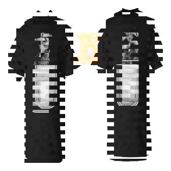 ウェルシュテリア パピー ドッグ ポケット入り Tシャツ - Kawaiitshirt