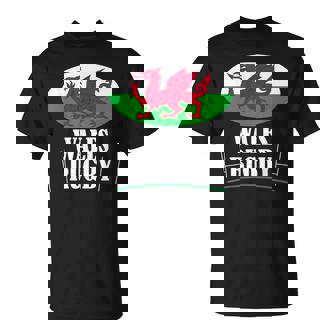 ウェールズ ラグビー チーム Cmon Cymru フラッグ Tシャツ - Kawaiitshirt