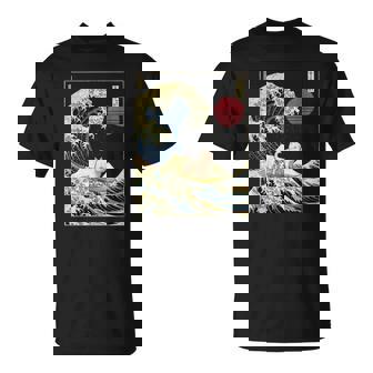 ウエストハイランド ホワイトテリア ウェスティ 日本神奈川波 Tシャツ - Kawaiitshirt