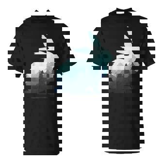 ウサギ バニー 野ウサギ 動物 野生 芸術的 グラフィック 自然 Tシャツ - Kawaiitshirt