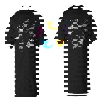 ウーパールートル メキシコウォーターサラマンダー カラフルなウーパールーパー Tシャツ - Kawaiitshirt