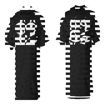 エイティツー 数字 82 ナンバー Tシャツ - Kawaiitshirt