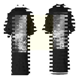 エイリアン Ufo ファニー キャッツ エイリアンの侵略猫 Tシャツ - Kawaiitshirt