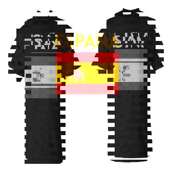 エスパーニャ ヴィンテージ スペイン国旗 スペインお土産 エスパーニャプライド Tシャツ - Kawaiitshirt