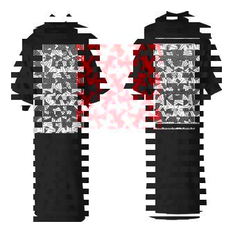 エッシャーにインスパイアされた鳥のテッセレーション。 Tシャツ - Kawaiitshirt