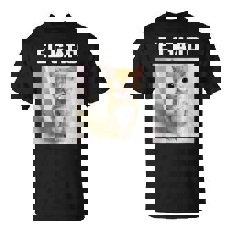 エルガト ミーム 猫 Tシャツ - Kawaiitshirt