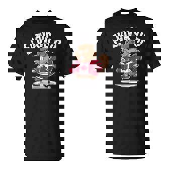 エルボーズ アップ ホッケー ビーバー カナダ人 誇り高き北 強くて自由 Tシャツ - Kawaiitshirt