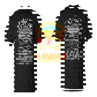 オアフ島のラニアケアビーチノースショアサーフィンハワイオアフ島 Tシャツ - Kawaiitshirt