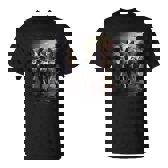 オオカミの部族 野生動物 ウルフ マウンテン Tシャツ - Kawaiitshirt