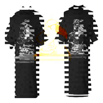 オオハシ Dj ターンテーブル Dj オオハシハウス ミュージック テクノ ビートメーカー Tシャツ - Kawaiitshirt