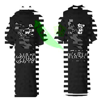 オクラさん Tシャツ - Kawaiitshirt