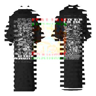 オールイタリアンブレインローミーム-イタリアンブレインロット Tシャツ - Kawaiitshirt