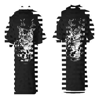 カエル ウシガエル ヒキガエル 炎 ブラックワーク Tシャツ - Kawaiitshirt