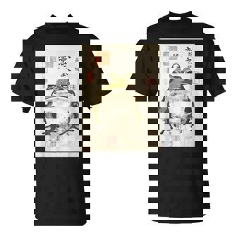 カエル浮世絵 アニメ 日本美術 Tシャツ - Kawaiitshirt