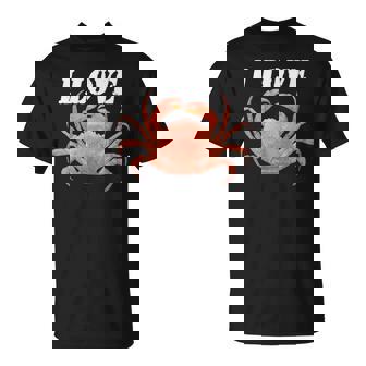 カニが大好き 美味しいカニ Tシャツ - Kawaiitshirt