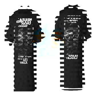 カプチーノ アサシーノ トラレロ トラララ イタリアン ブレイン ミーム Tシャツ - Kawaiitshirt