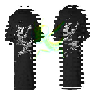 カマキリ、おかしなカマキリ Tシャツ - Kawaiitshirt