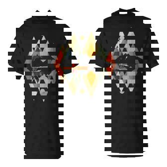 カヤック ヴィンテージ レトロ 山 カヌー カヌー カヤック Tシャツ - Kawaiitshirt