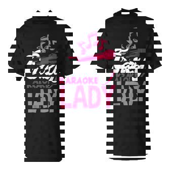 カラオケレディ おもしろ音楽好き カラオケシンガー Tシャツ - Kawaiitshirt