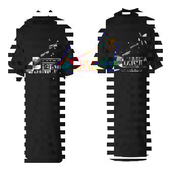 カラフル 三味線 三味線 三味線 三元楽器 Tシャツ - Kawaiitshirt