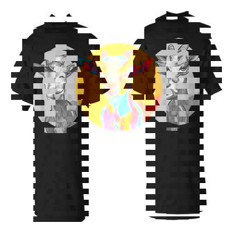 カラフルなヤギ Tシャツ - Kawaiitshirt