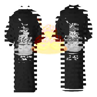 カワイイ たこ焼き 和 大阪 日本食 ひらがな 文字 Tシャツ - Kawaiitshirt