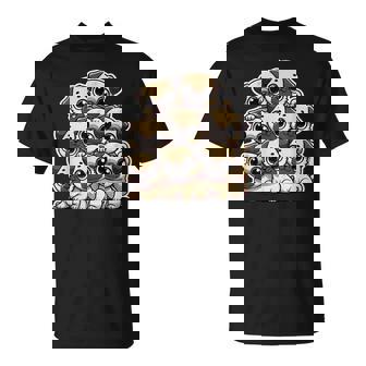 カワイイアニメ パグ 犬 キッズ ガールズ Tシャツ - Kawaiitshirt