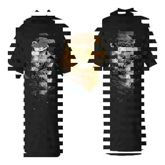 カワウソ モチーフ アイ・ラブ・ラッコ ラッコ・マーチン スウィート・ラッコ Tシャツ - Kawaiitshirt