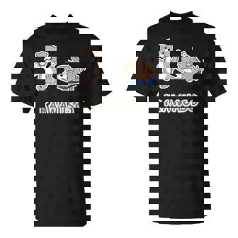 カワウソくん『スケボー』コツメカワウソ ゆるくて かわいい キャラクター イラスト Tシャツ - Kawaiitshirt