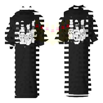 カートゥーン ボウリング 面白い 怖い ボウリング Tシャツ - Kawaiitshirt