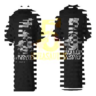 キッズ Tレックス 恐竜 誕生日パーティー装飾 5歳の誕生日 男の子 恐竜 Tシャツ - Kawaiitshirt