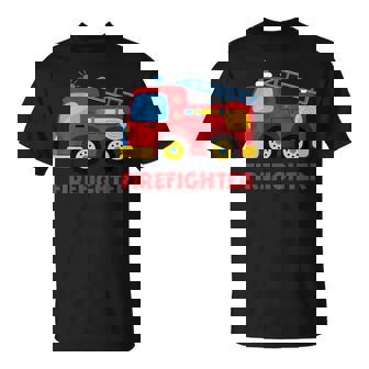 キッズ 消防車消防車 Tシャツ - Kawaiitshirt